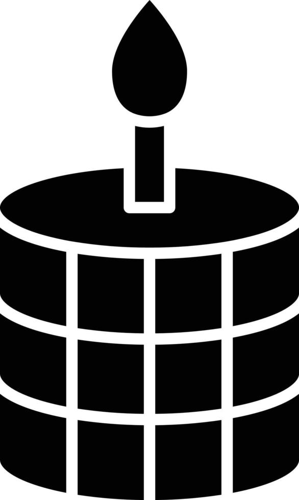 Vector Design Scented Candle Icon Style