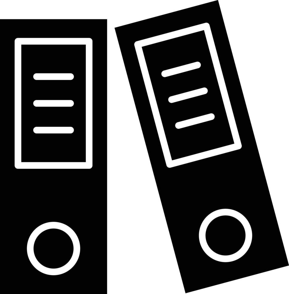 Vector Design Binders Icon Style