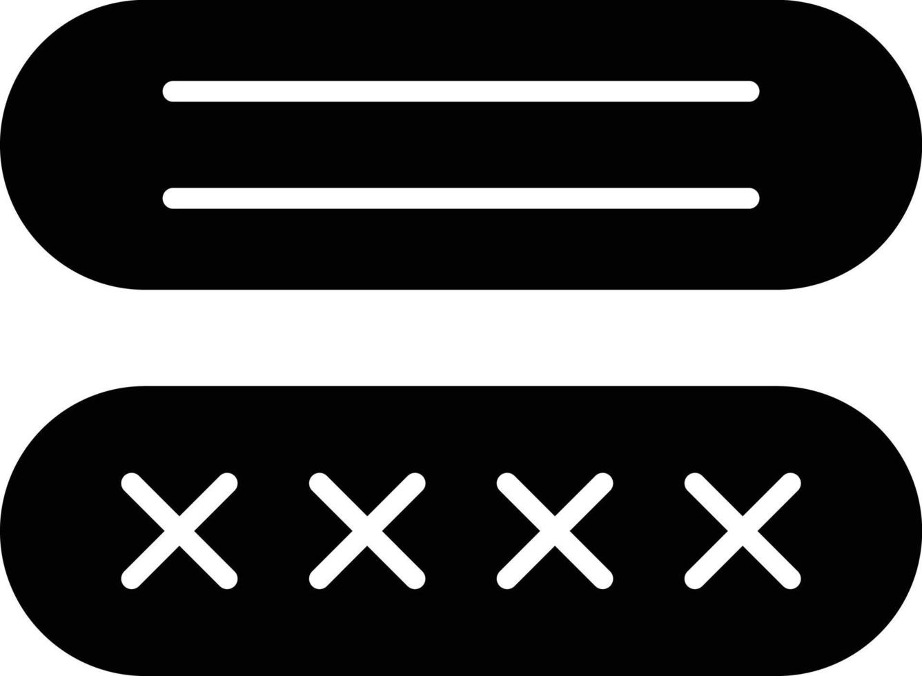 Vector Design Password Icon Style