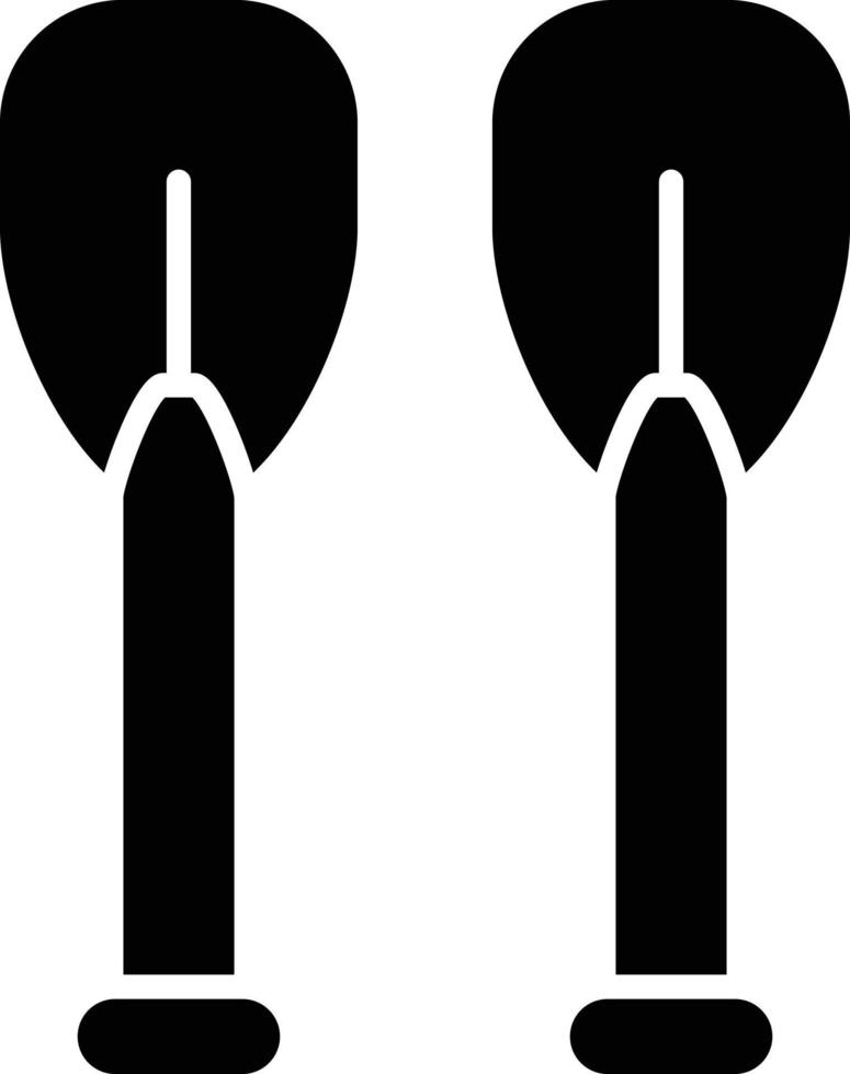 Vector Design Paddles Icon Style