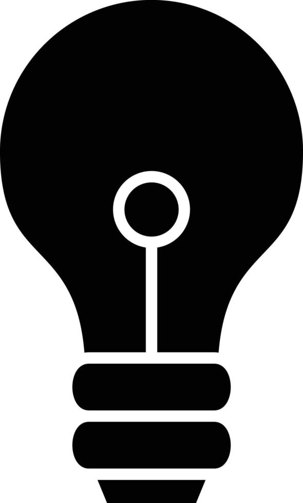 Vector Design Lightbulb Icon Style