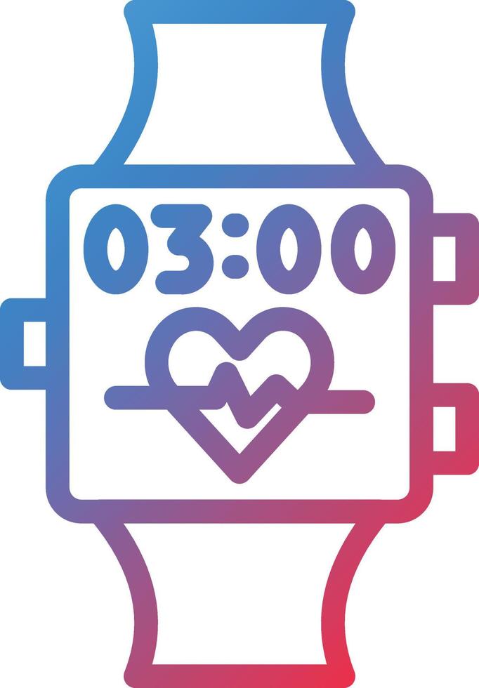 Vector Design Smart Watch Icon Style