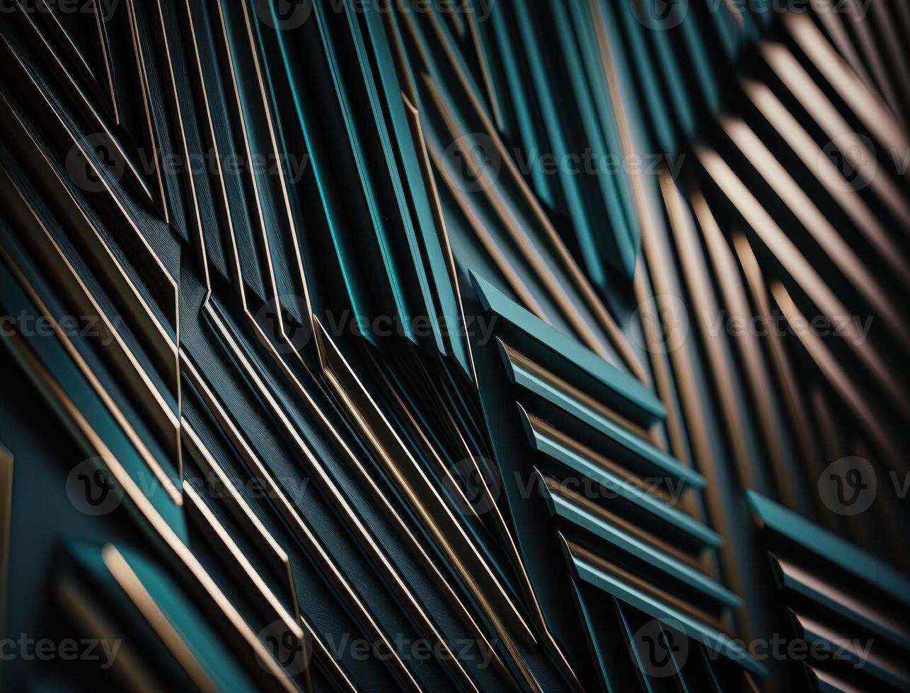 Modern technology abstract texture with diagonal metallic lines created with technology photo