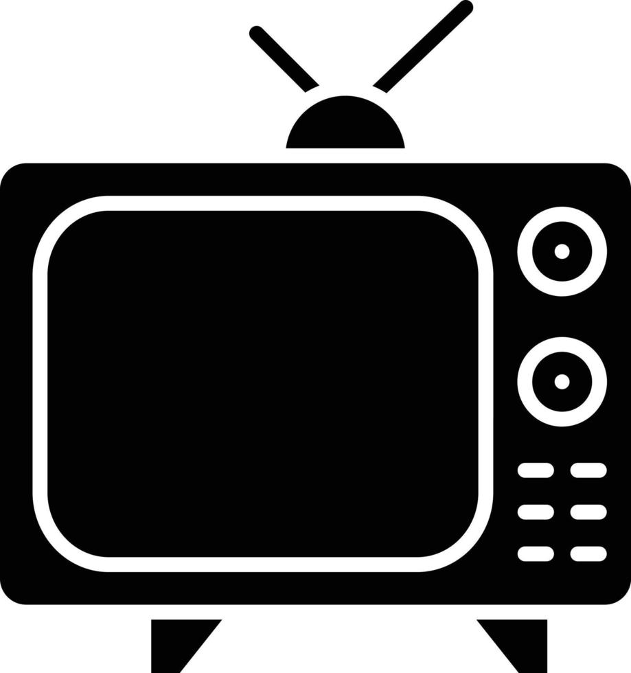 vector diseño televisión icono estilo