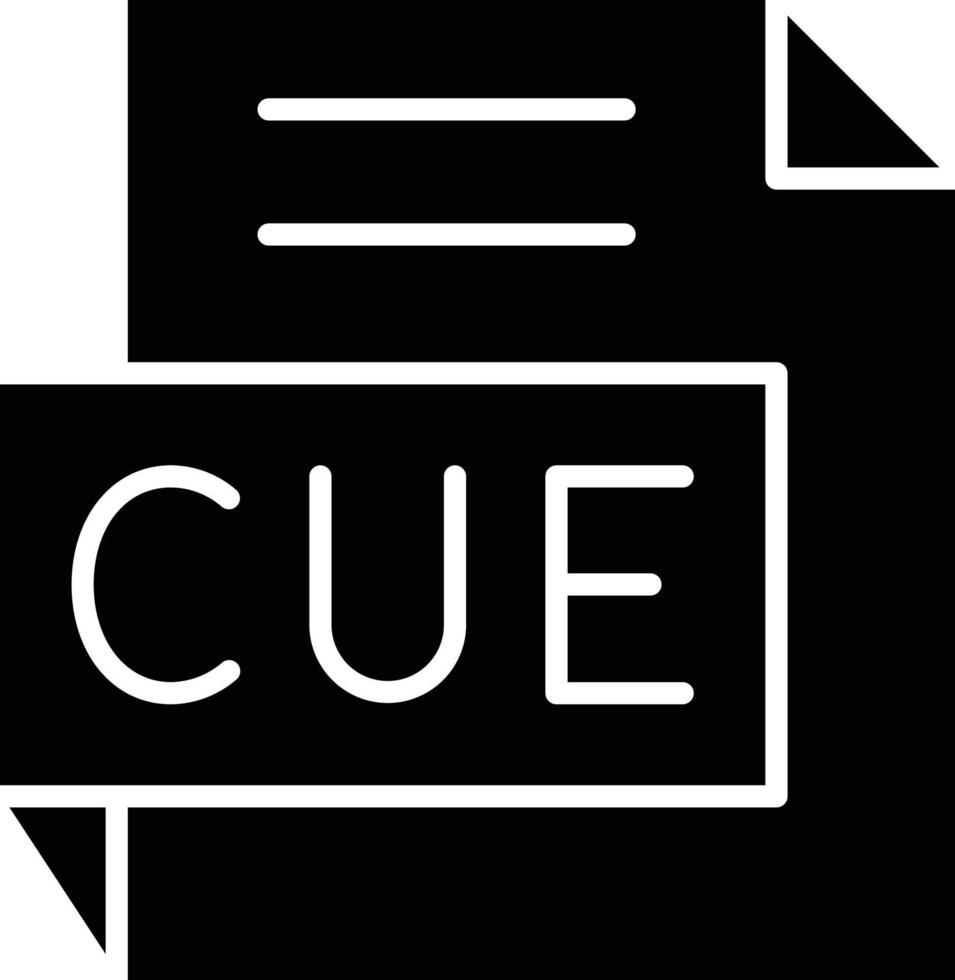 Vector Design CUE Icon Style