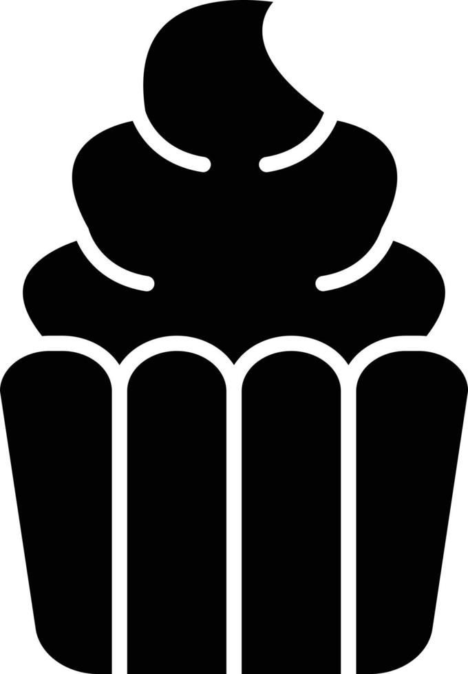Vector Design Cupcake Icon Style