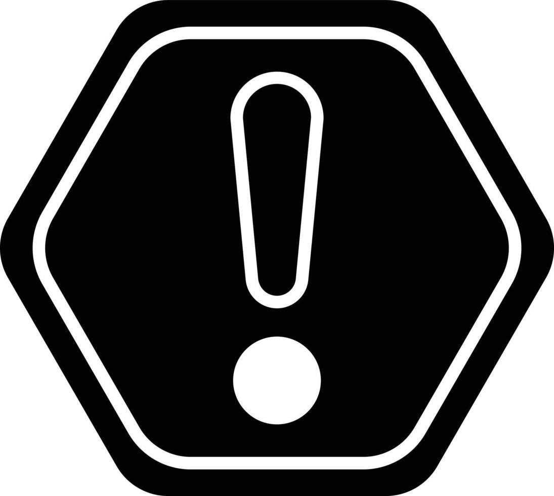 Vector Design Warning Icon Style