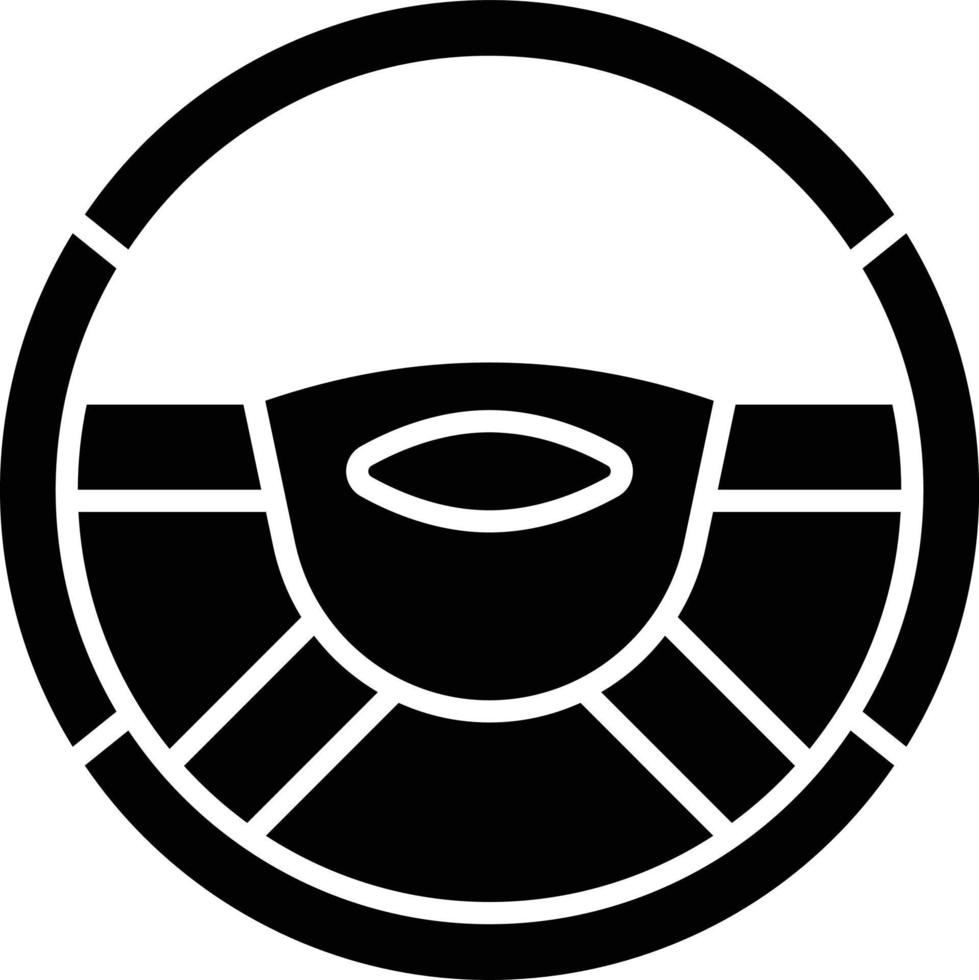 Vector Design Steering Wheel Icon Style