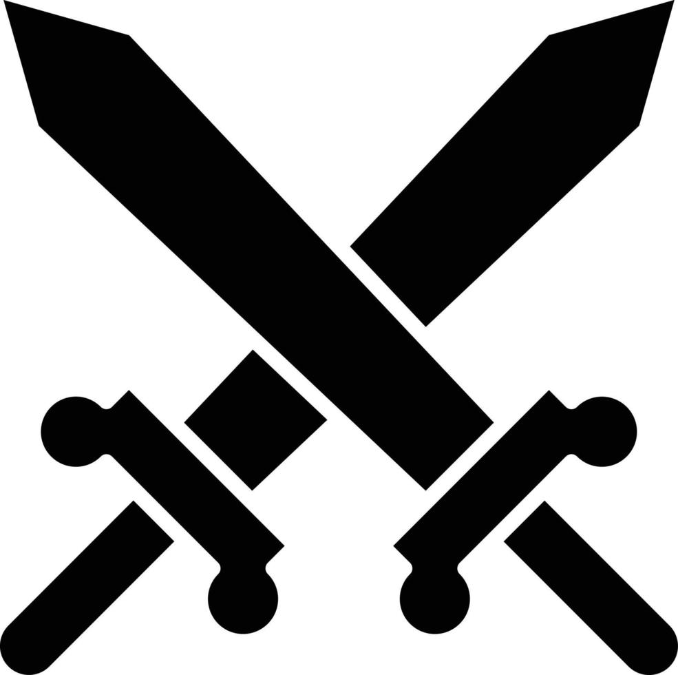 Vector Design Sword Icon Style
