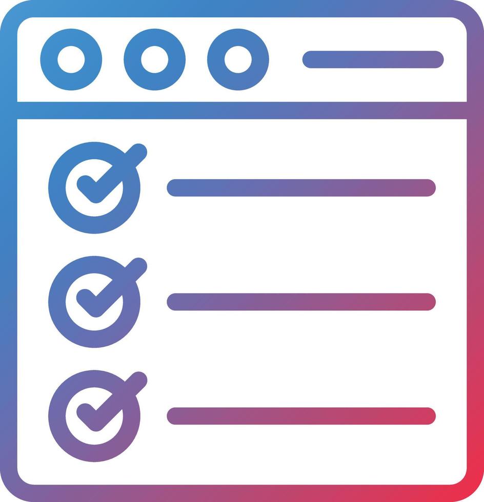 Vector Design Survey Icon Style