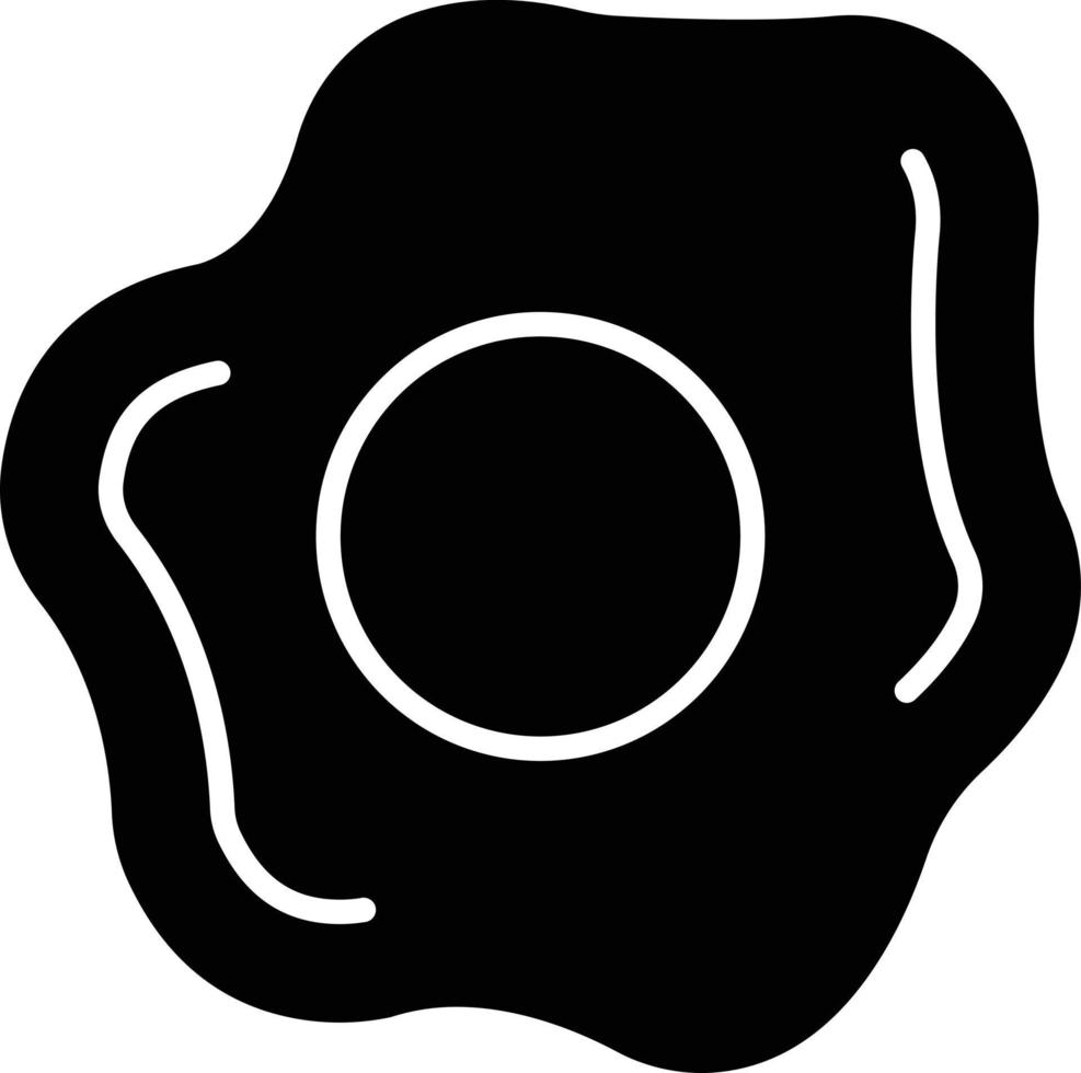 Vector Design Fried Egg Icon Style