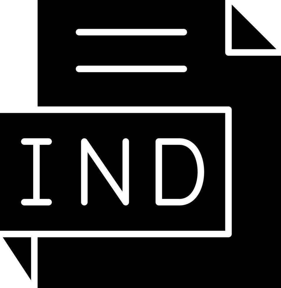 Vector Design IND Icon Style