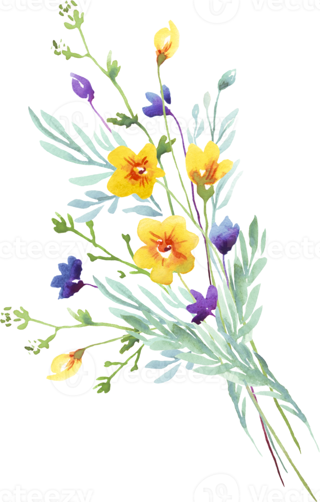 Watercolor Bouquet Transparent Png Stickpng - vrogue.co