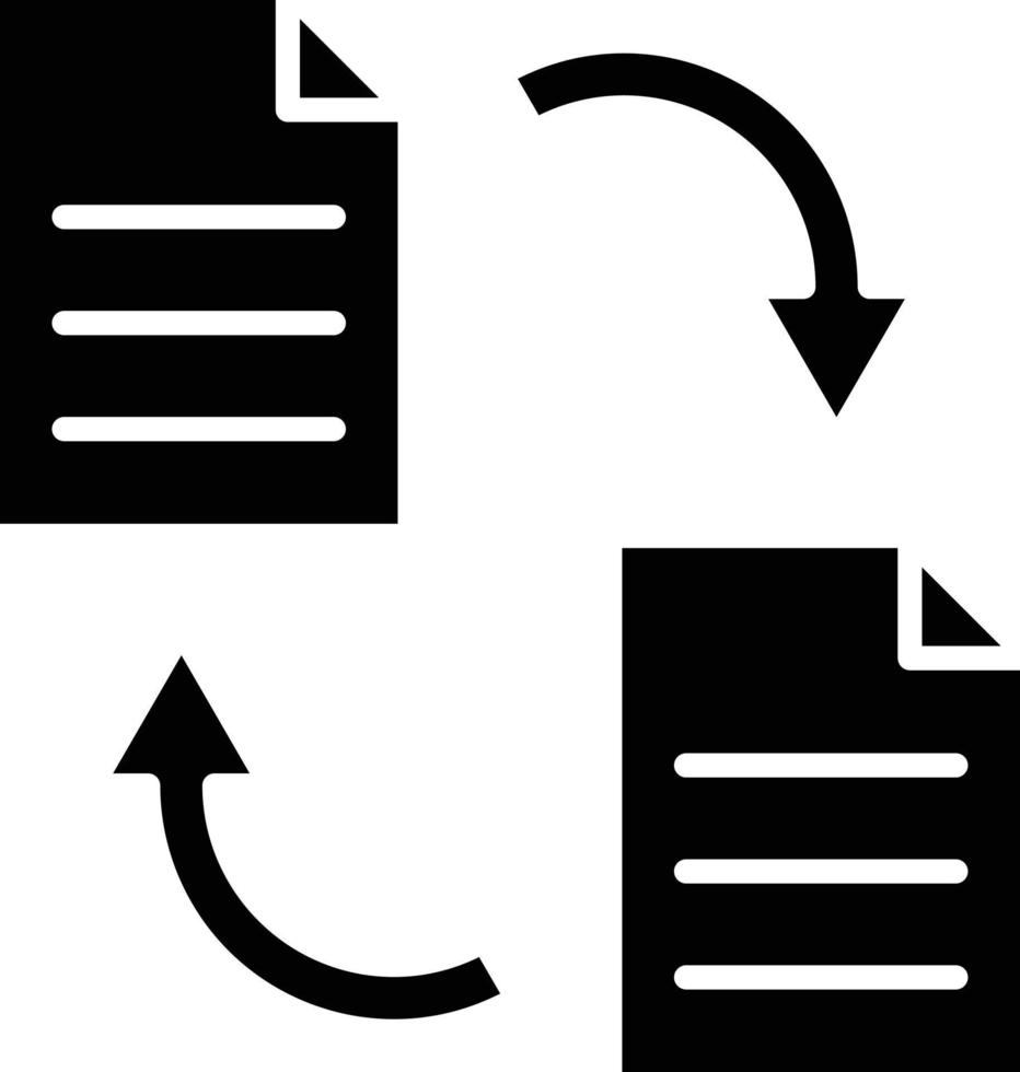 Vector Design Data Transfer Icon Style