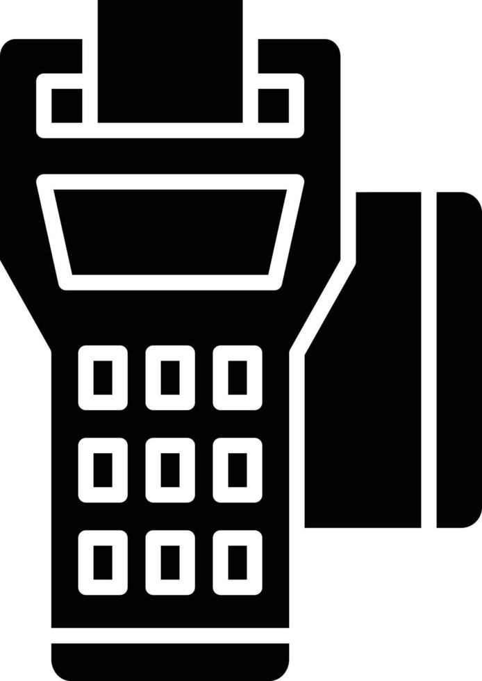 Vector Design Pos Terminal Icon Style