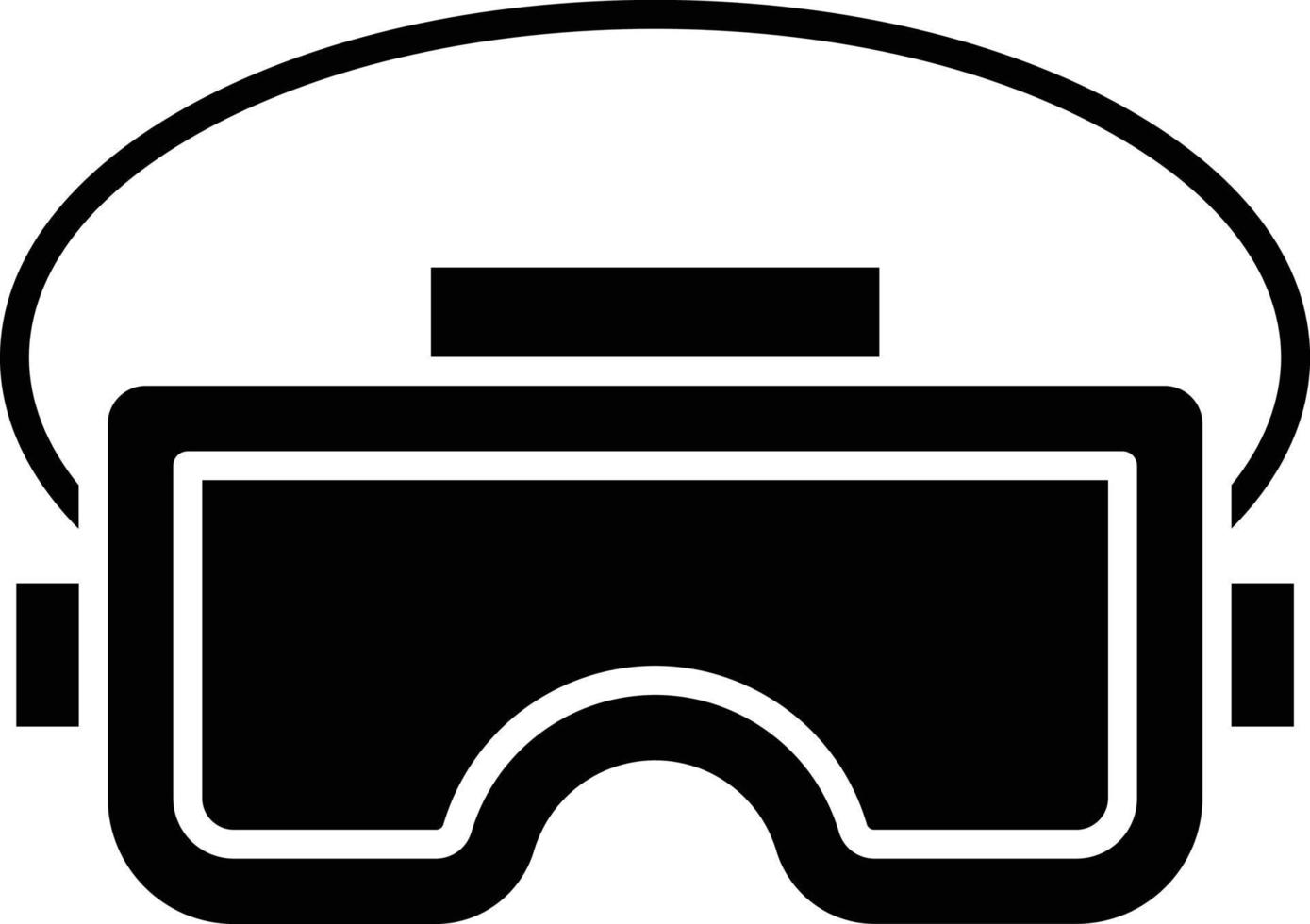 Vector Design Vr Glasses Icon Style
