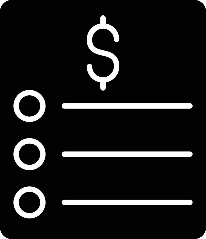 Vector Design Price List Icon Style