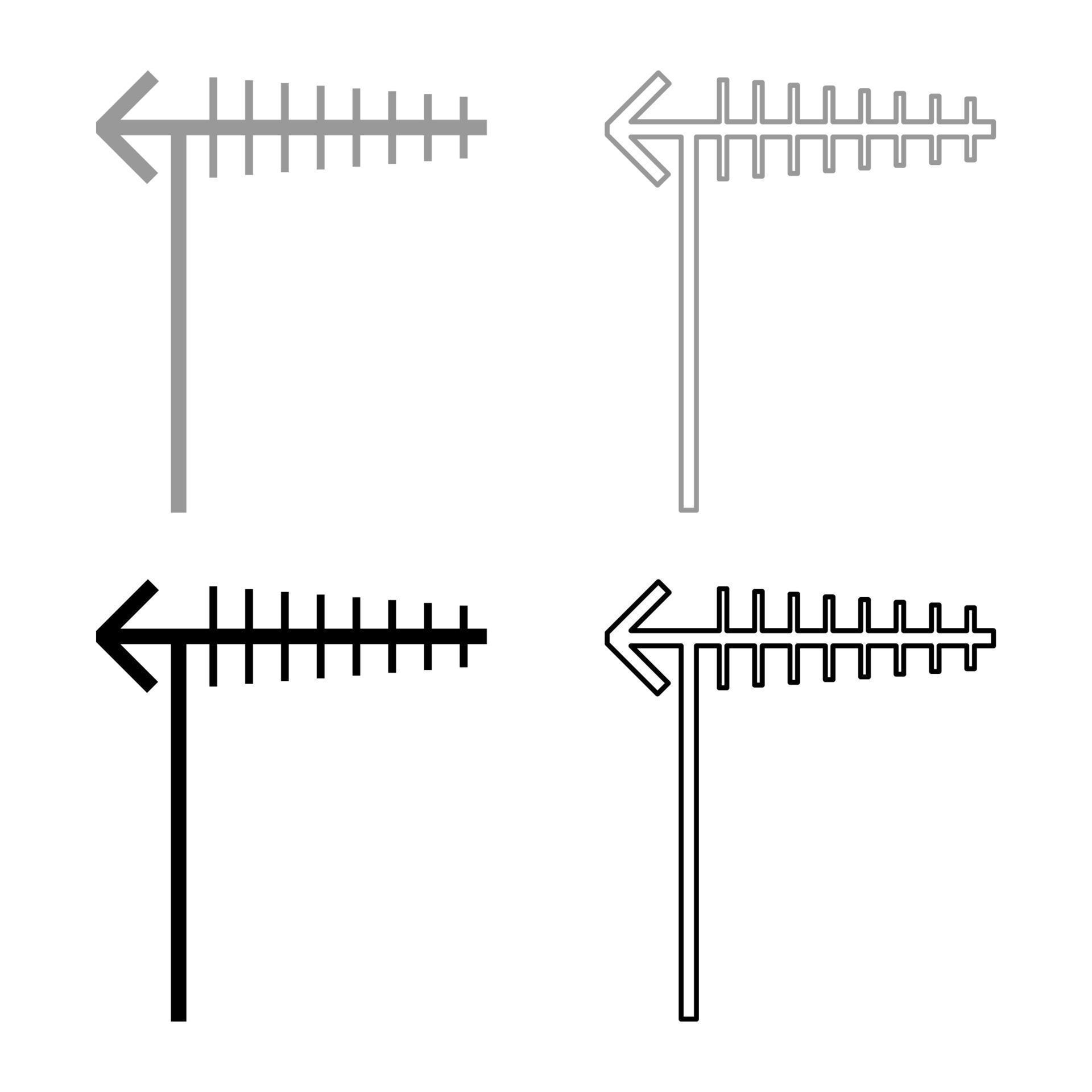 TV antenna Television aerials broadcast concept set