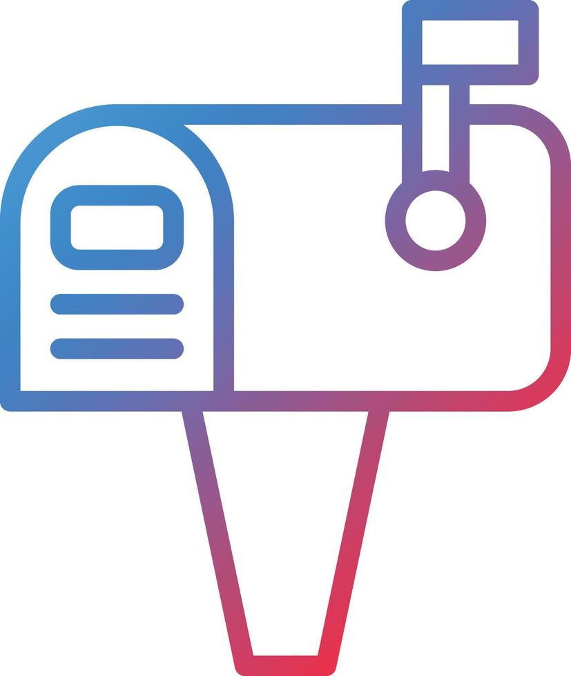 Vector Design Mailbox Icon Style