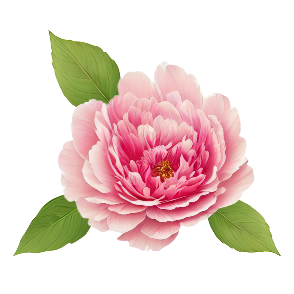 Peonies Watercolor Flowers Illustration png