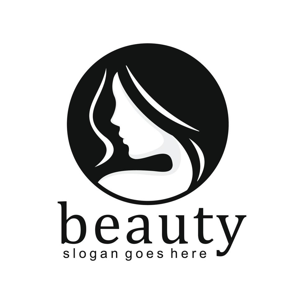 belleza, salón, spa logo vector