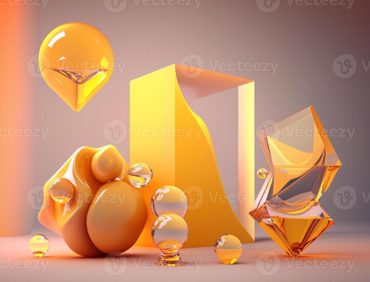 Abstract image featuring a combination of organic and geometric shapes dynamic and energetic background created with technology photo