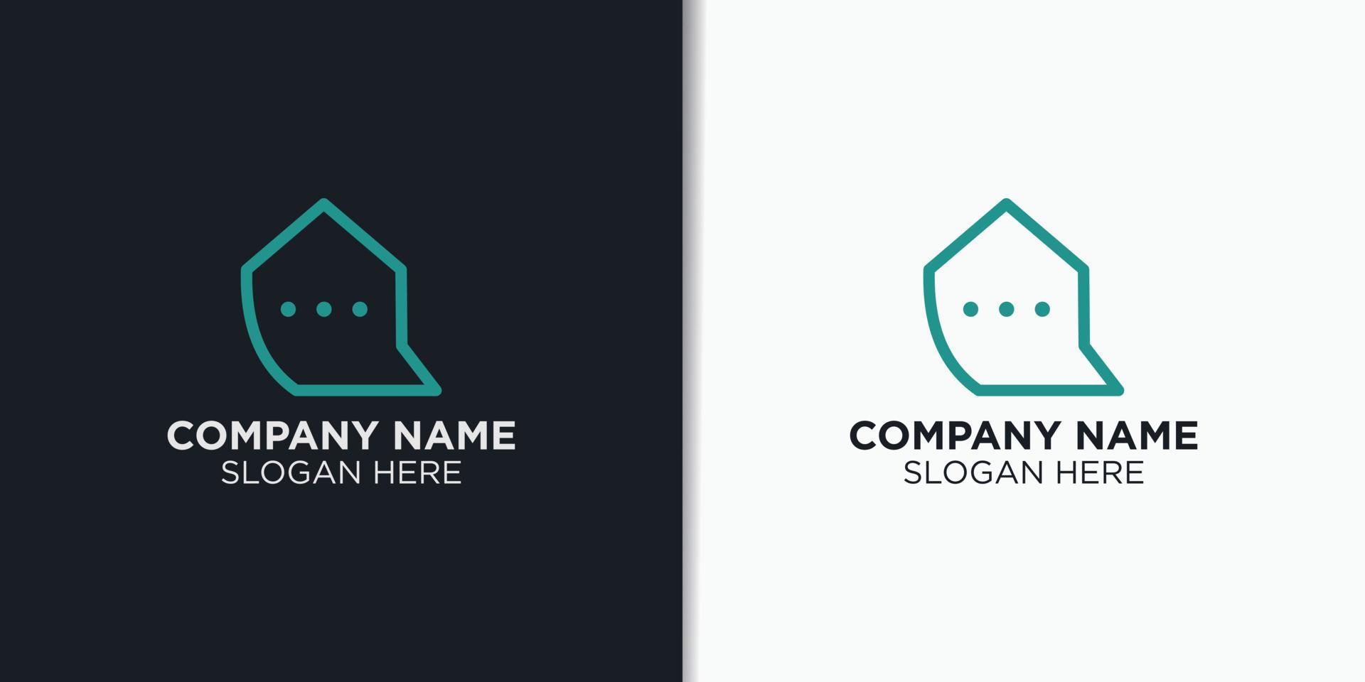 home consult logo design vector