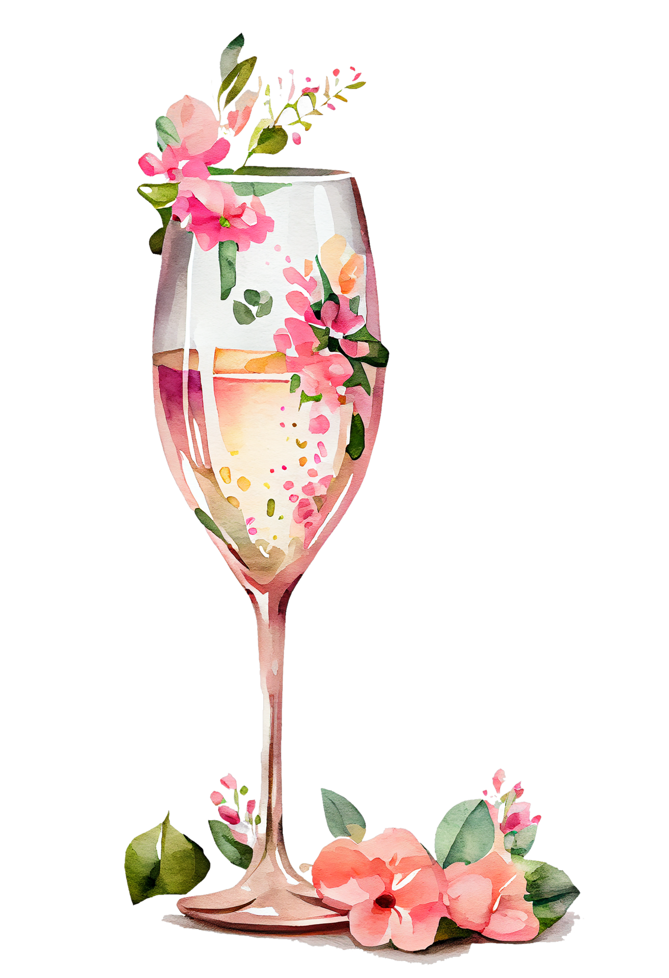 Engraved Champagne Glass PNG Images & PSDs for Download