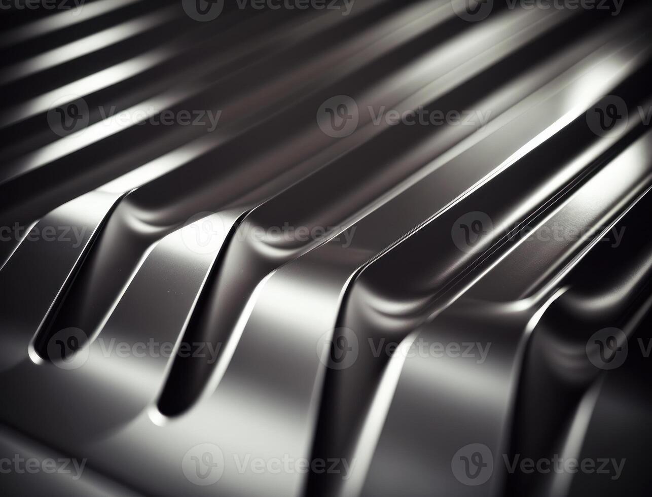 Modern technology abstract texture with diagonal metallic lines created with technology photo