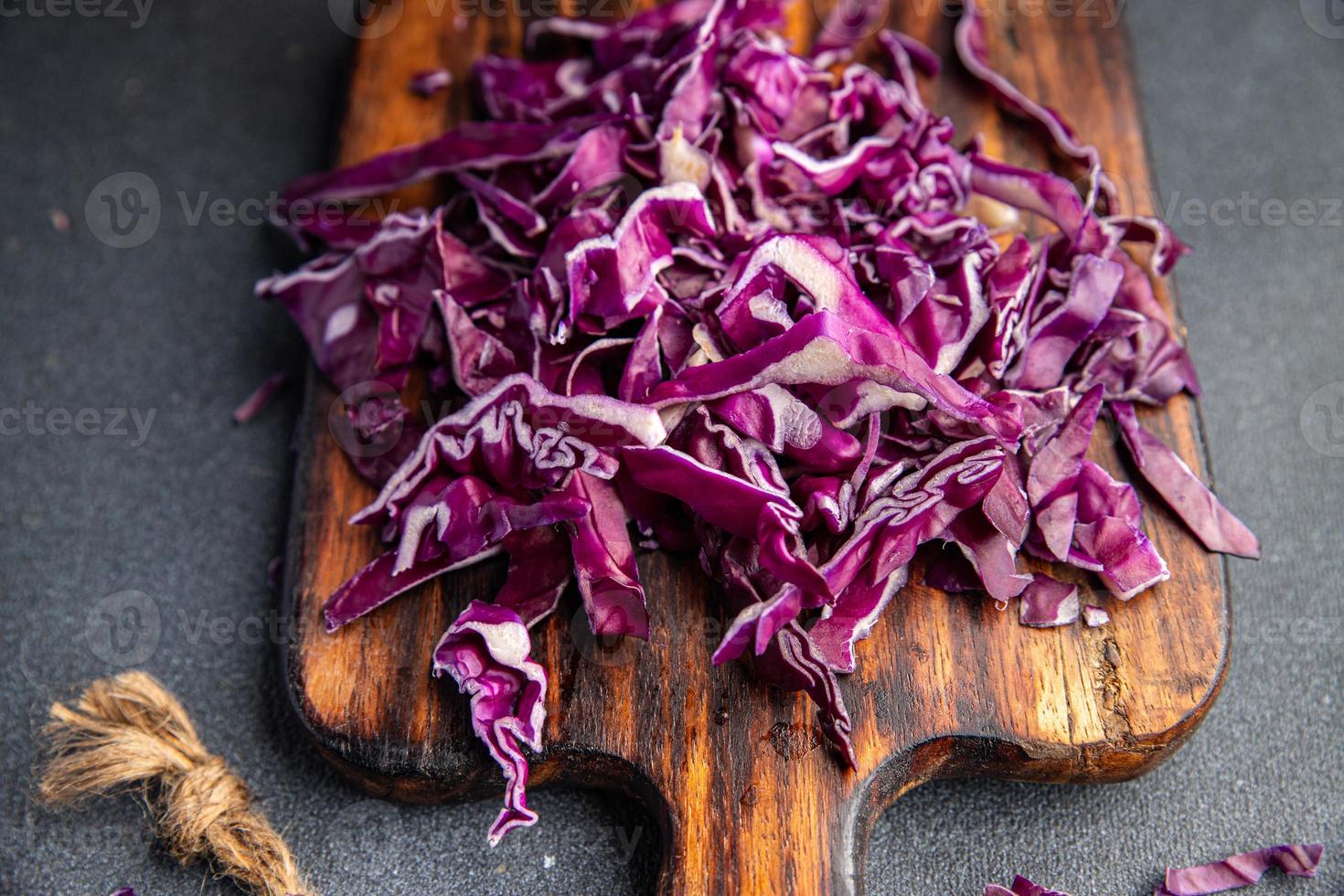 salad purple cabbage vegetable meal food snack copy space food background rustic top view veggie vegan or vegetarian food photo