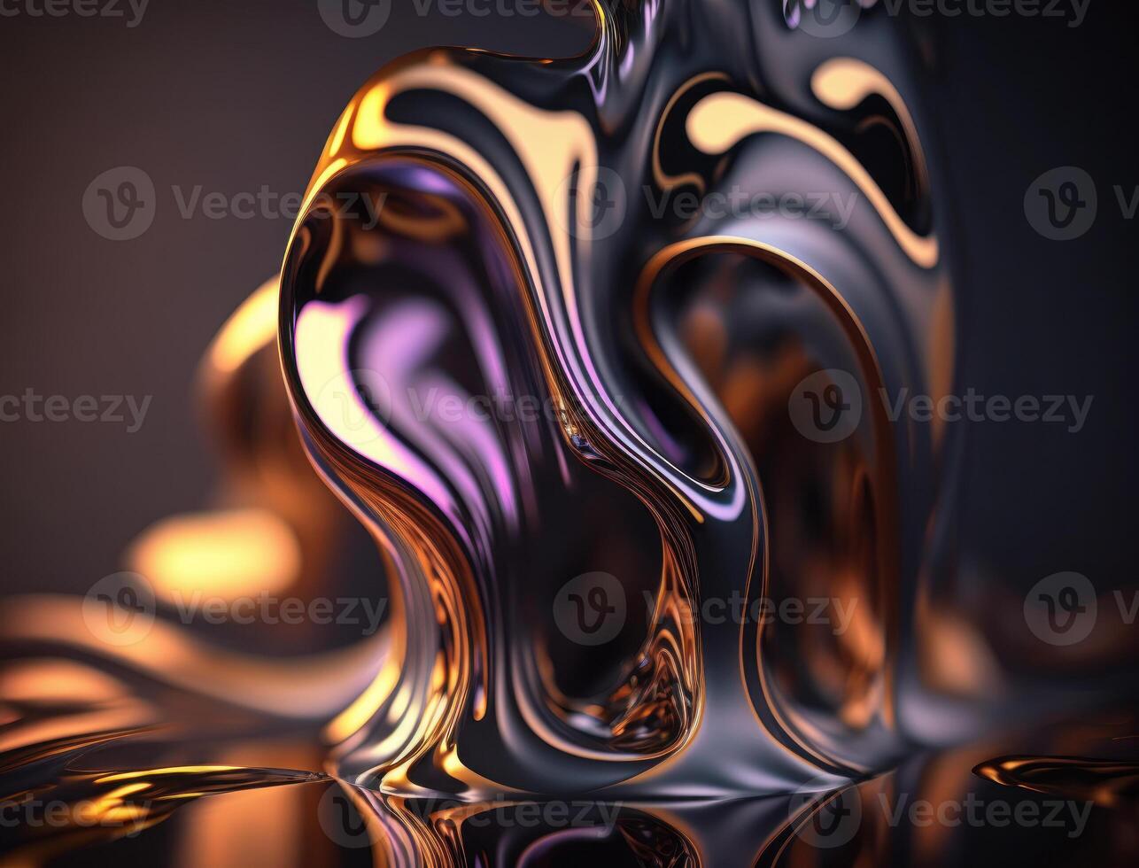 Light pastel colors fluid wavy liquid abstract background created with technology photo