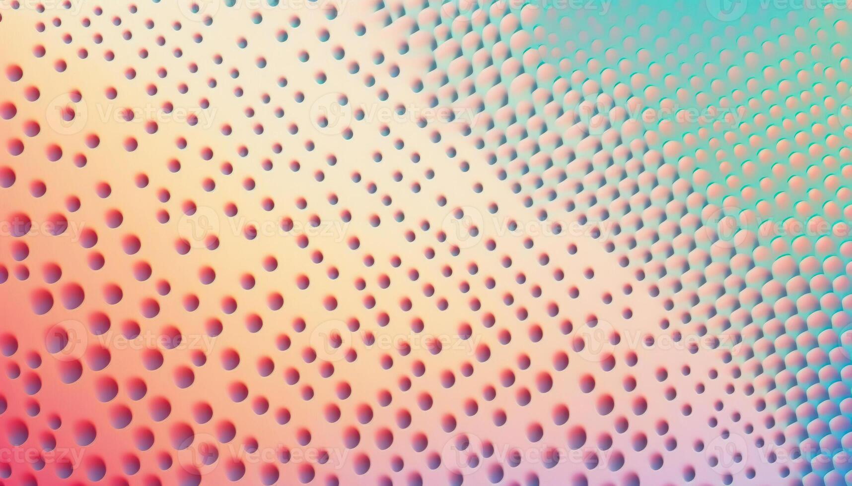 Colorful abstract geometric background with dot shapes pointillism style created with technology photo