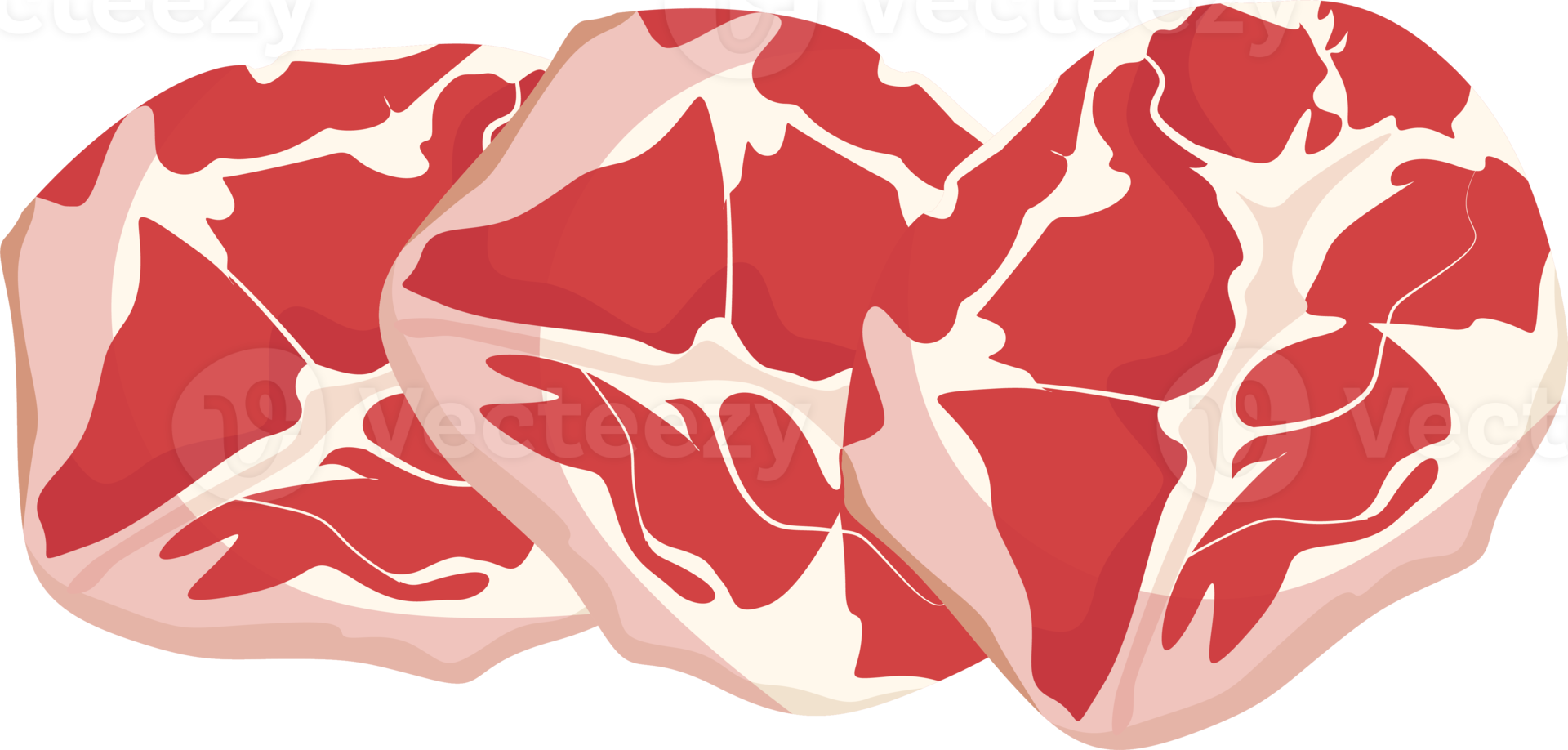 Slices of salami and delicatessen png