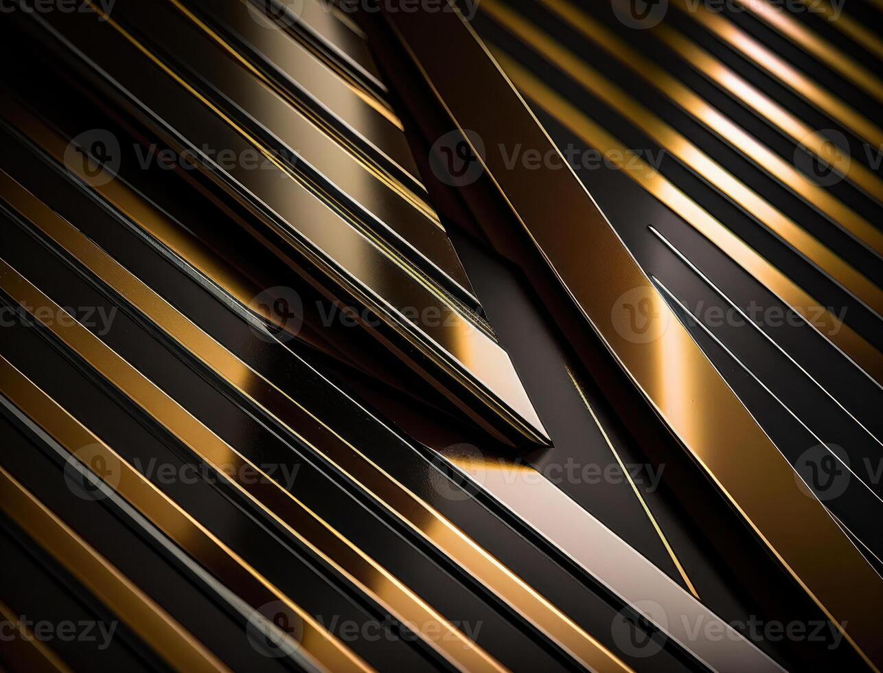 Modern technology abstract texture with diagonal metallic lines created with technology photo