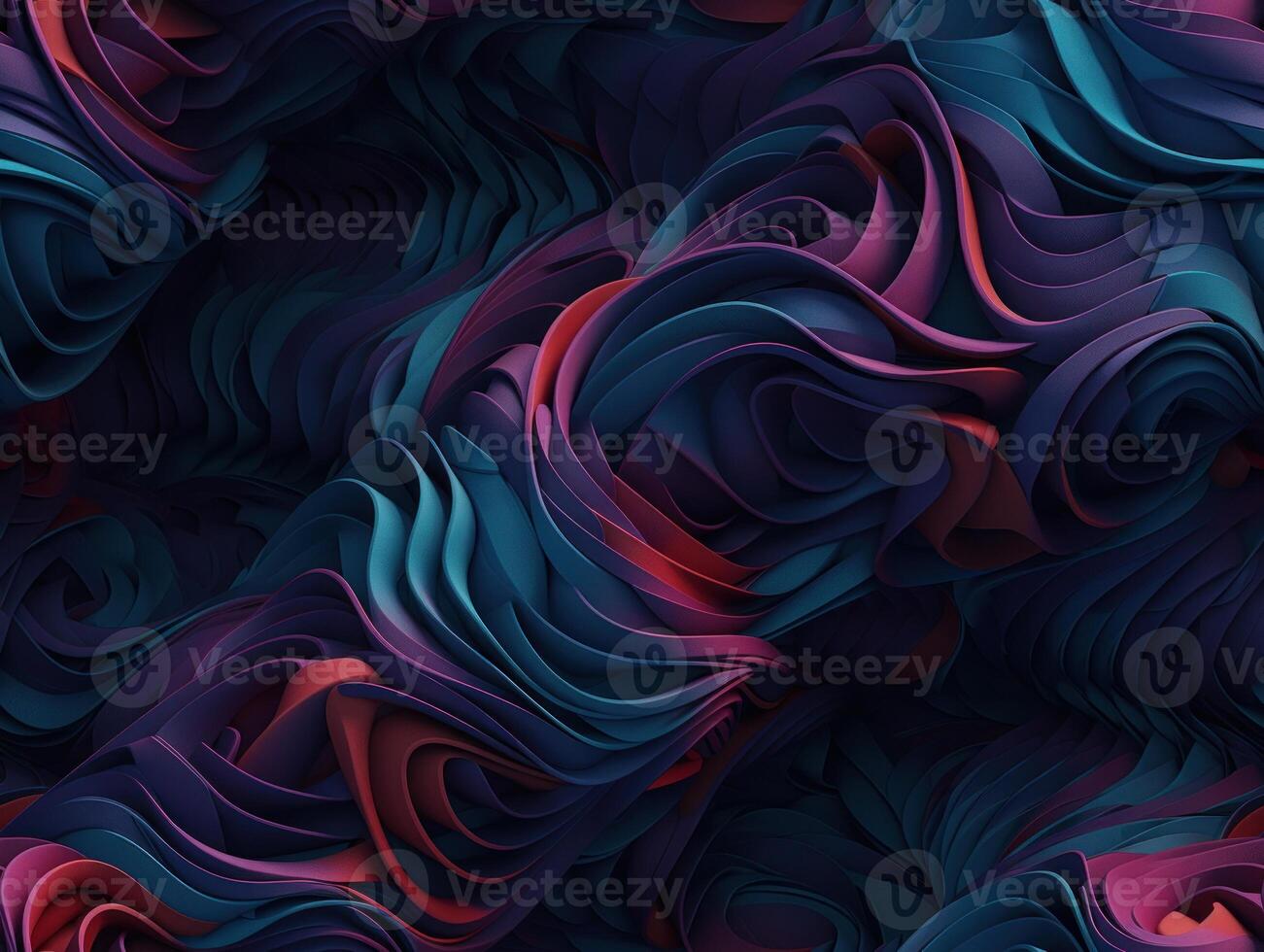 Dark abstract geometric grid pattern Seamless background created with technology photo