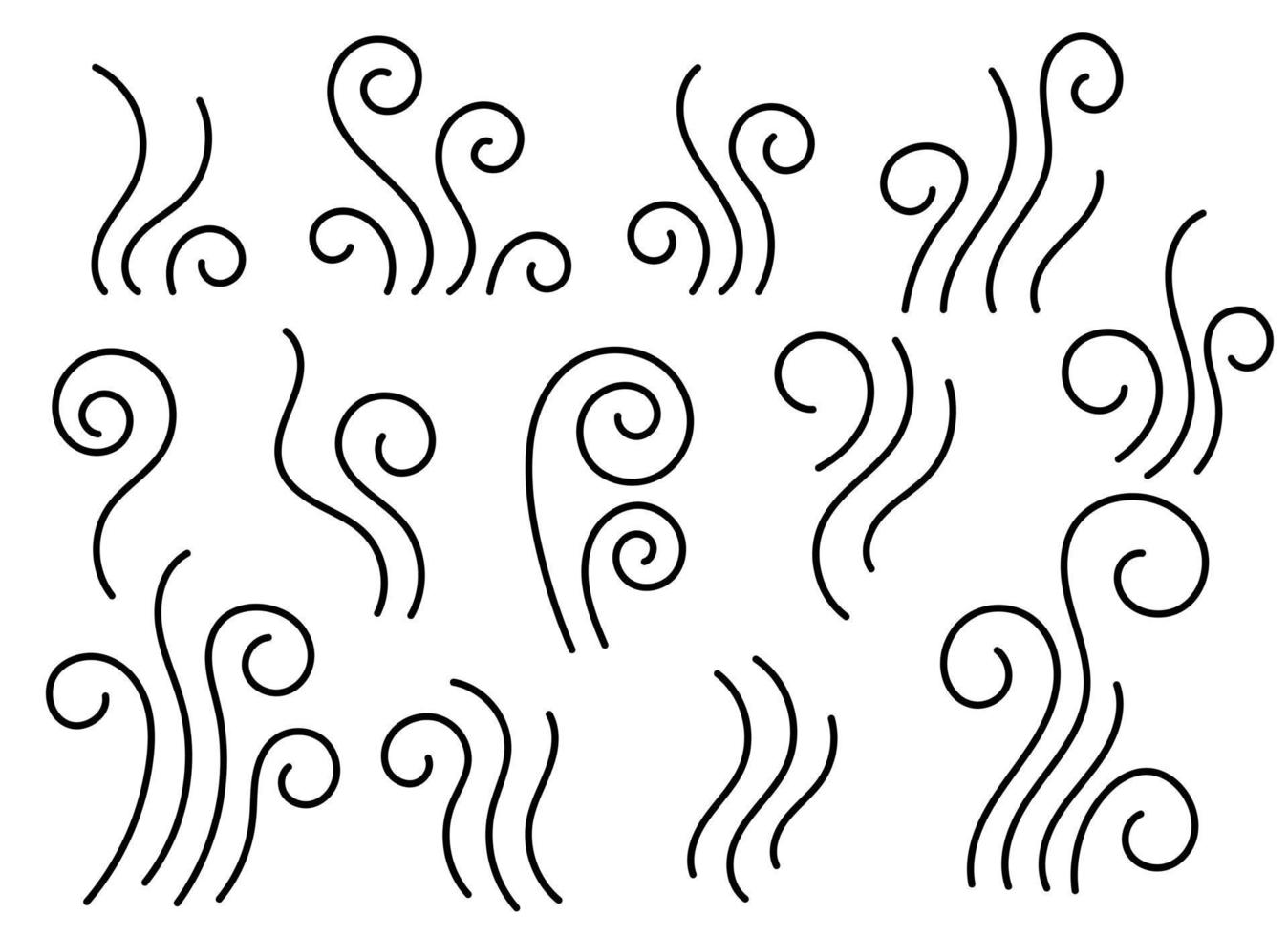 Hand drawn doodle vaporize icon vector