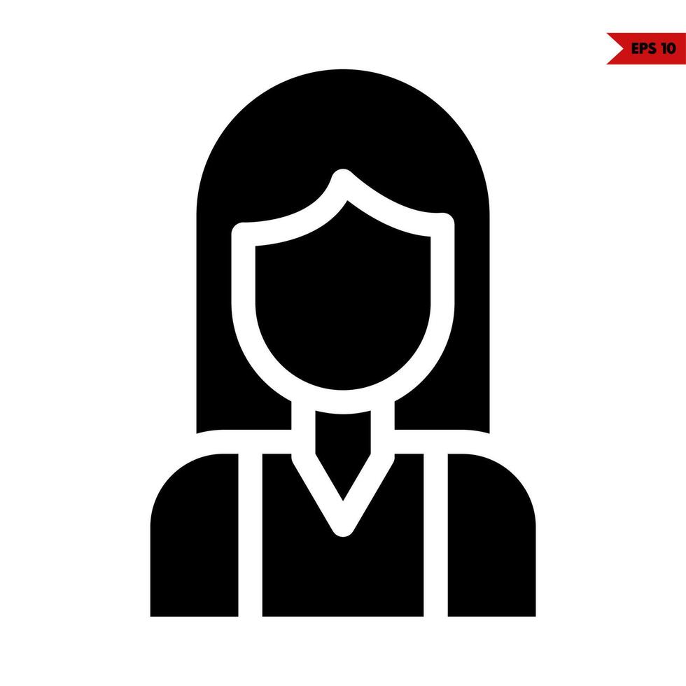 people glyph icon vector