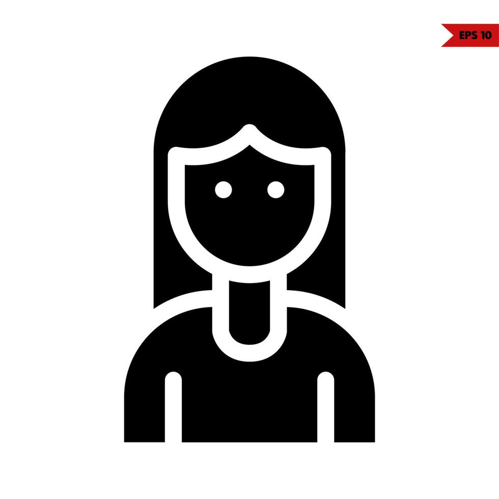 people glyph icon vector