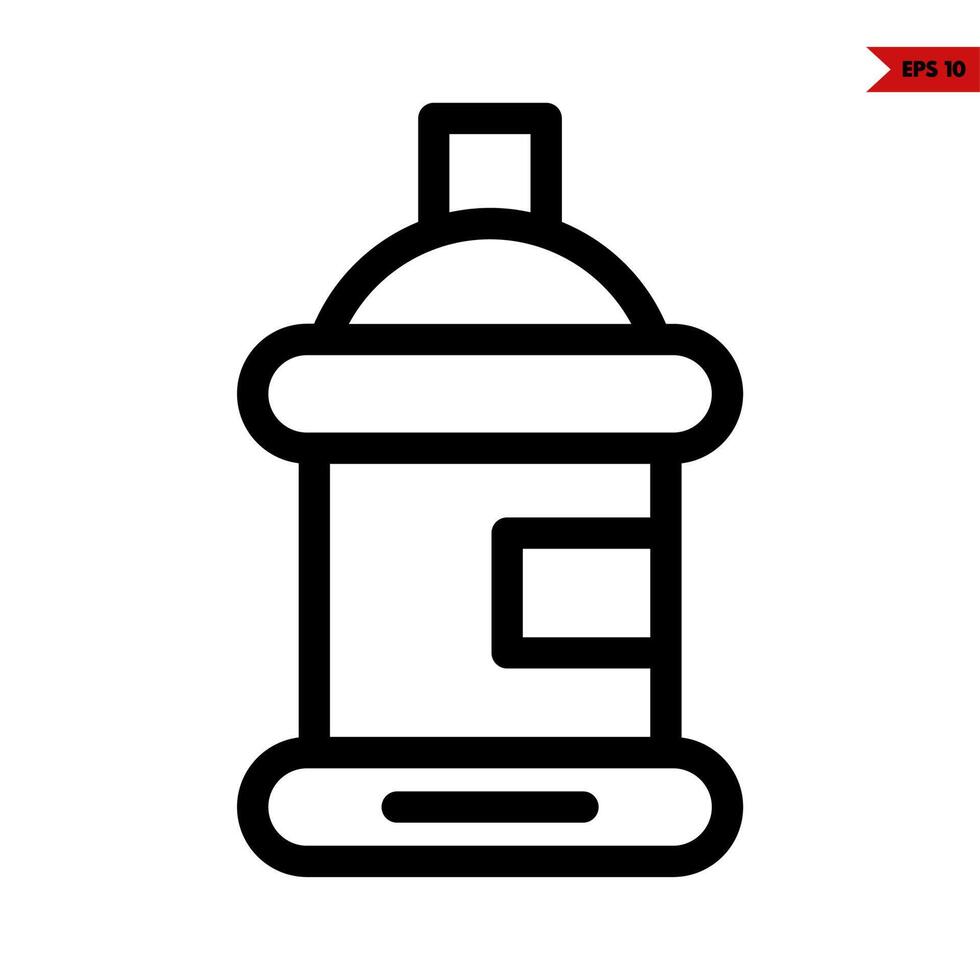 spray paint line icon 22323615 Vector Art at Vecteezy