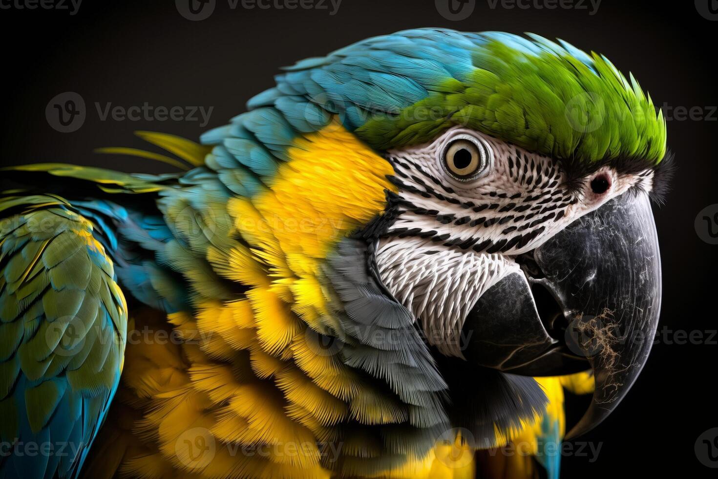 beautiful macaw parrot photo