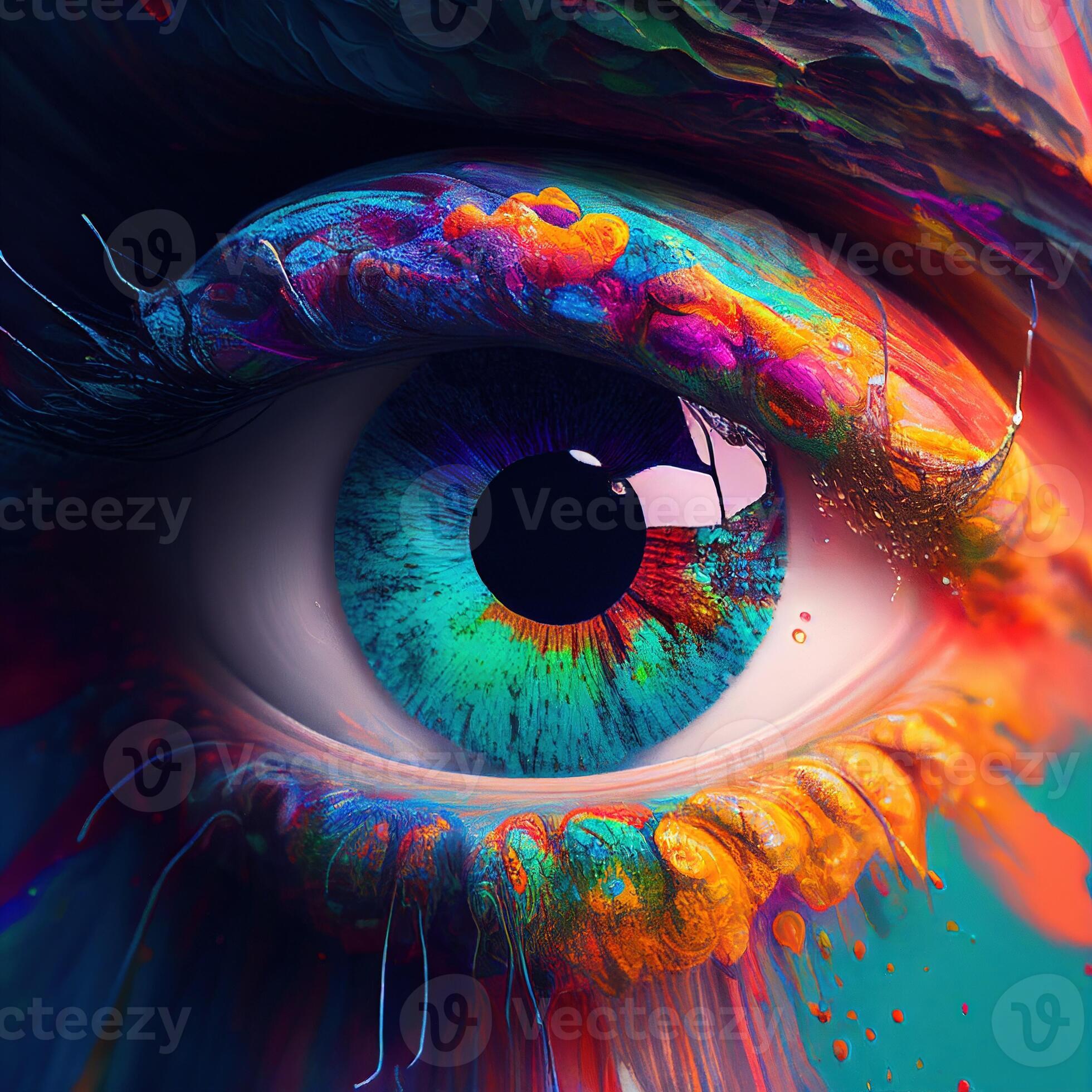 Creative eye concept Generative AI 22324016 Stock Photo at Vecteezy