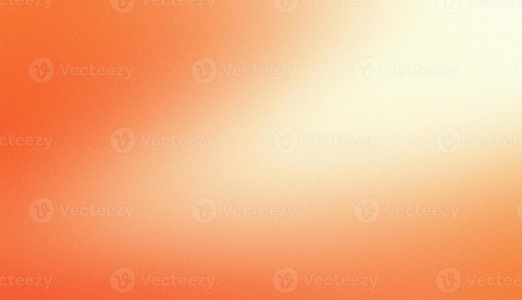 Orange grainy gradient background, white spotlight smooth color gradient, noise texture, copy space photo