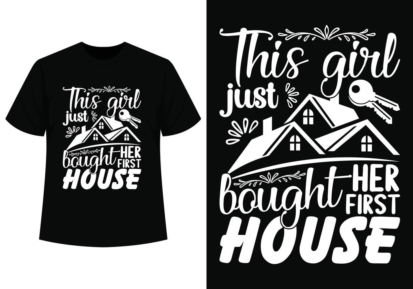 Homeowner tshirt design vector