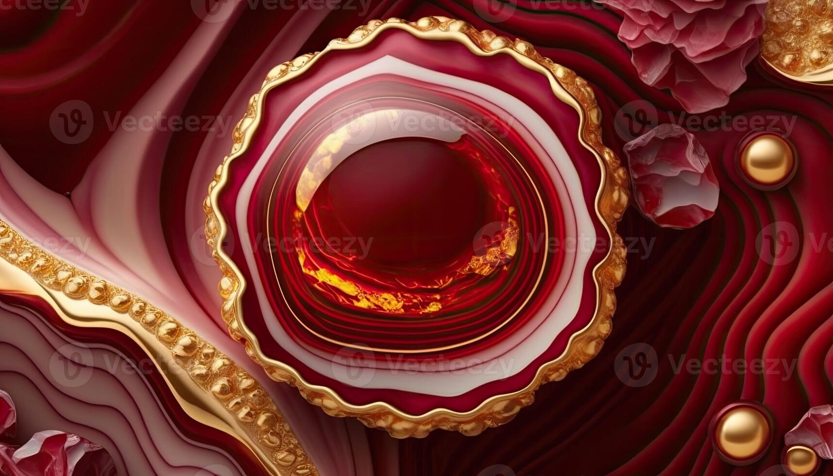 Pink and gold Marble stone swirl textured background wallpaper Made with photo