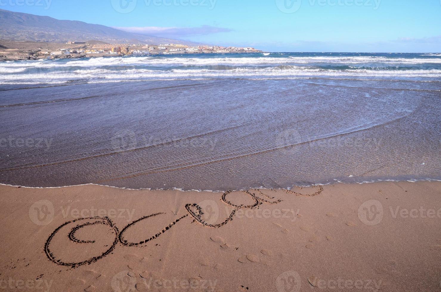 Beautiful beach on Tenerife photo
