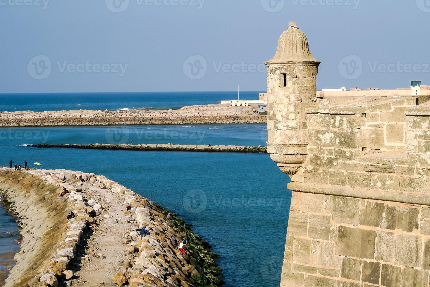 Scenic coastal view photo