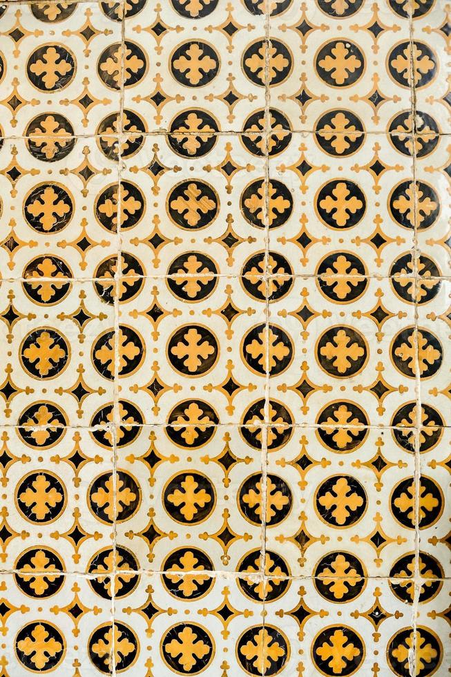 Ornate tile pattern photo