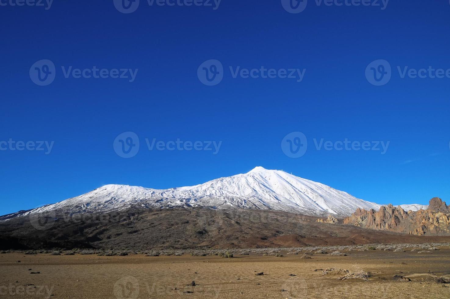 Scenic mountain landscape photo