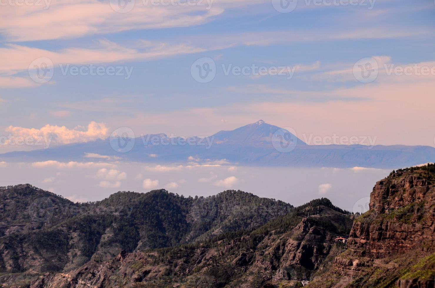 Scenic rural landscape photo