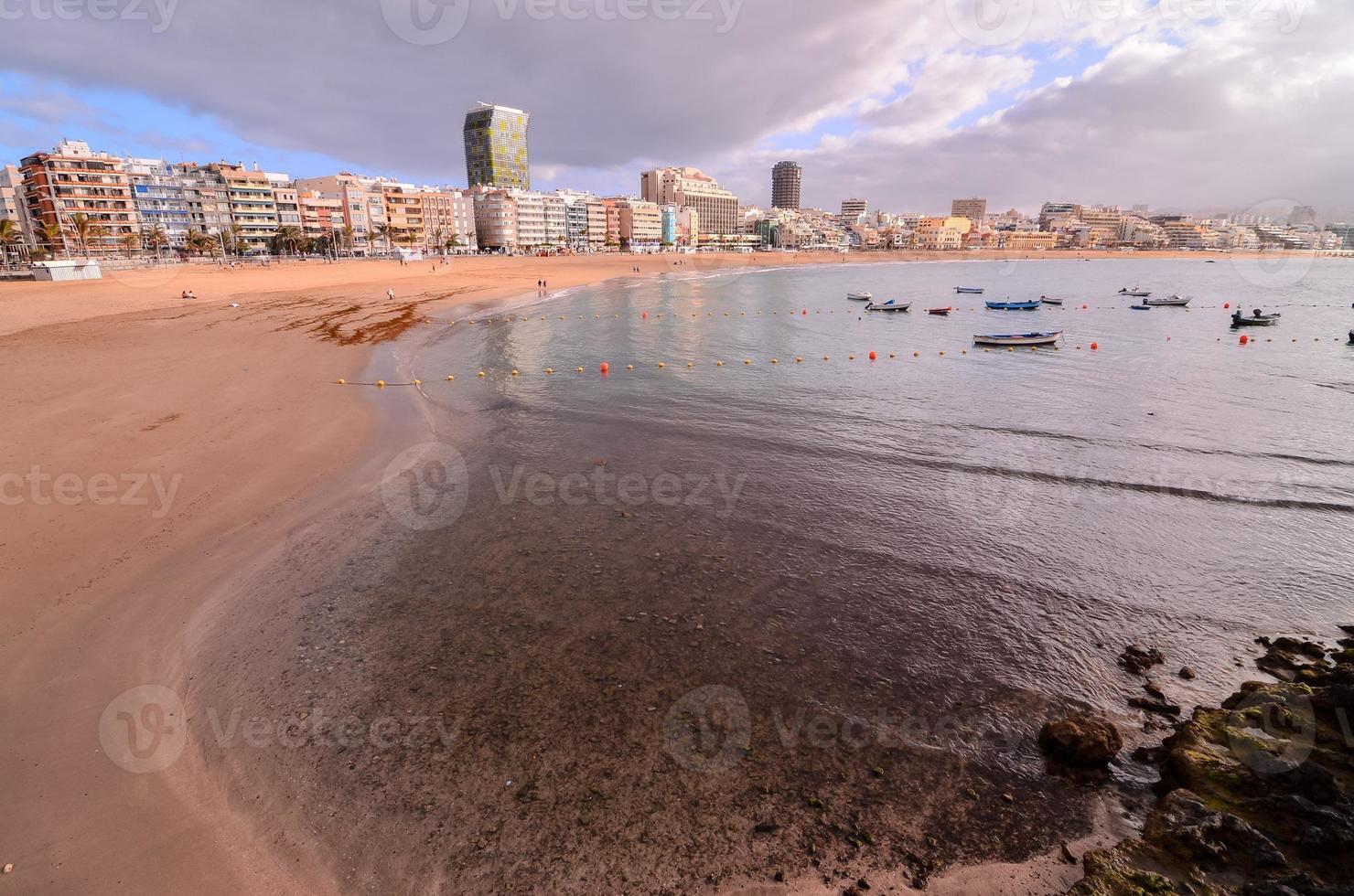 Scenic coastal view photo